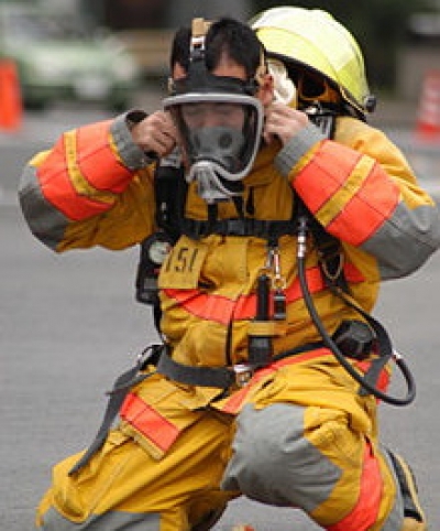 Детский хоспис на экскурсии в пожарной части